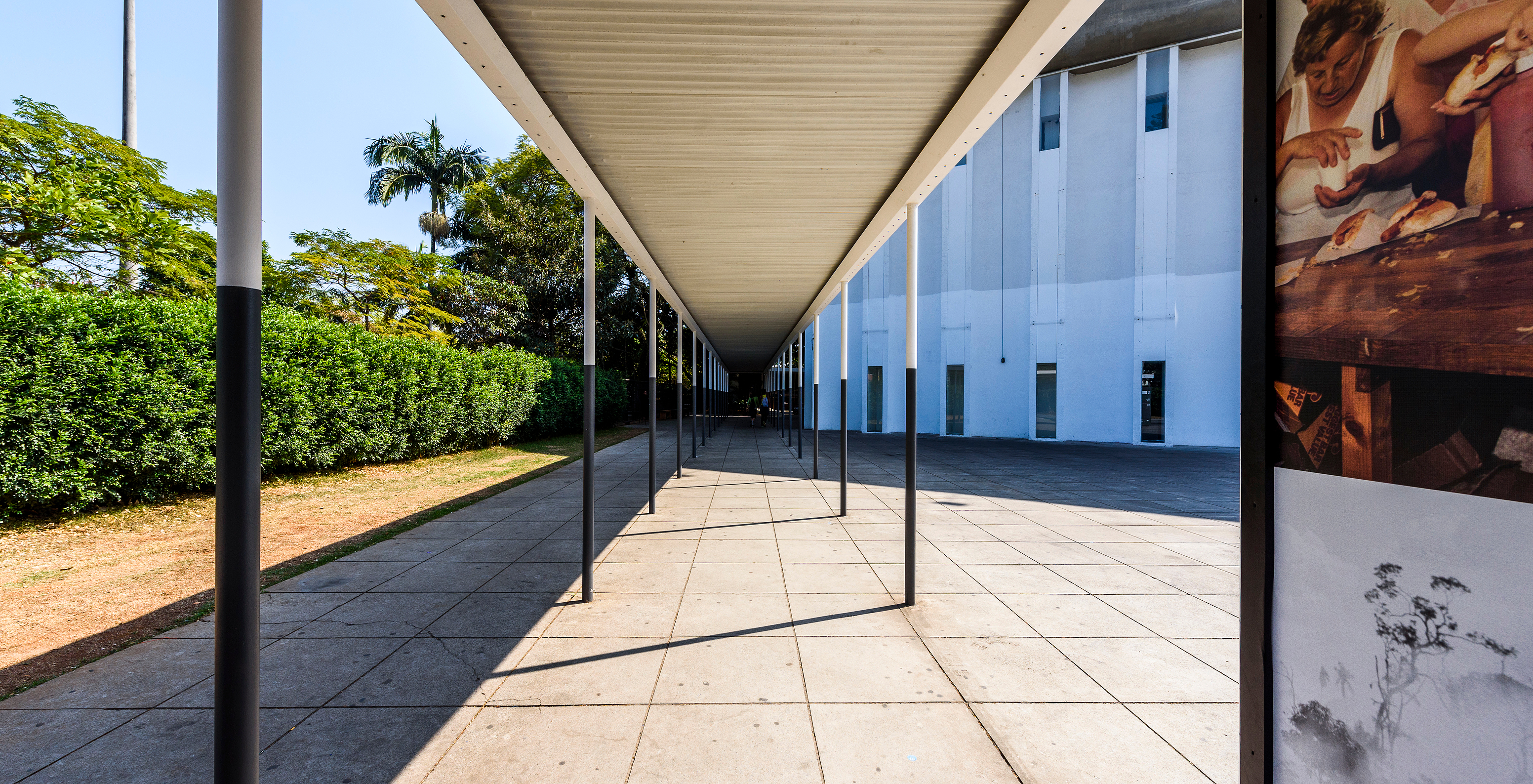 Museum für Bild und Klang (MIS) in São Paulo ist ein modernes Kulturzentrum mit zeitgenössischer Architektur