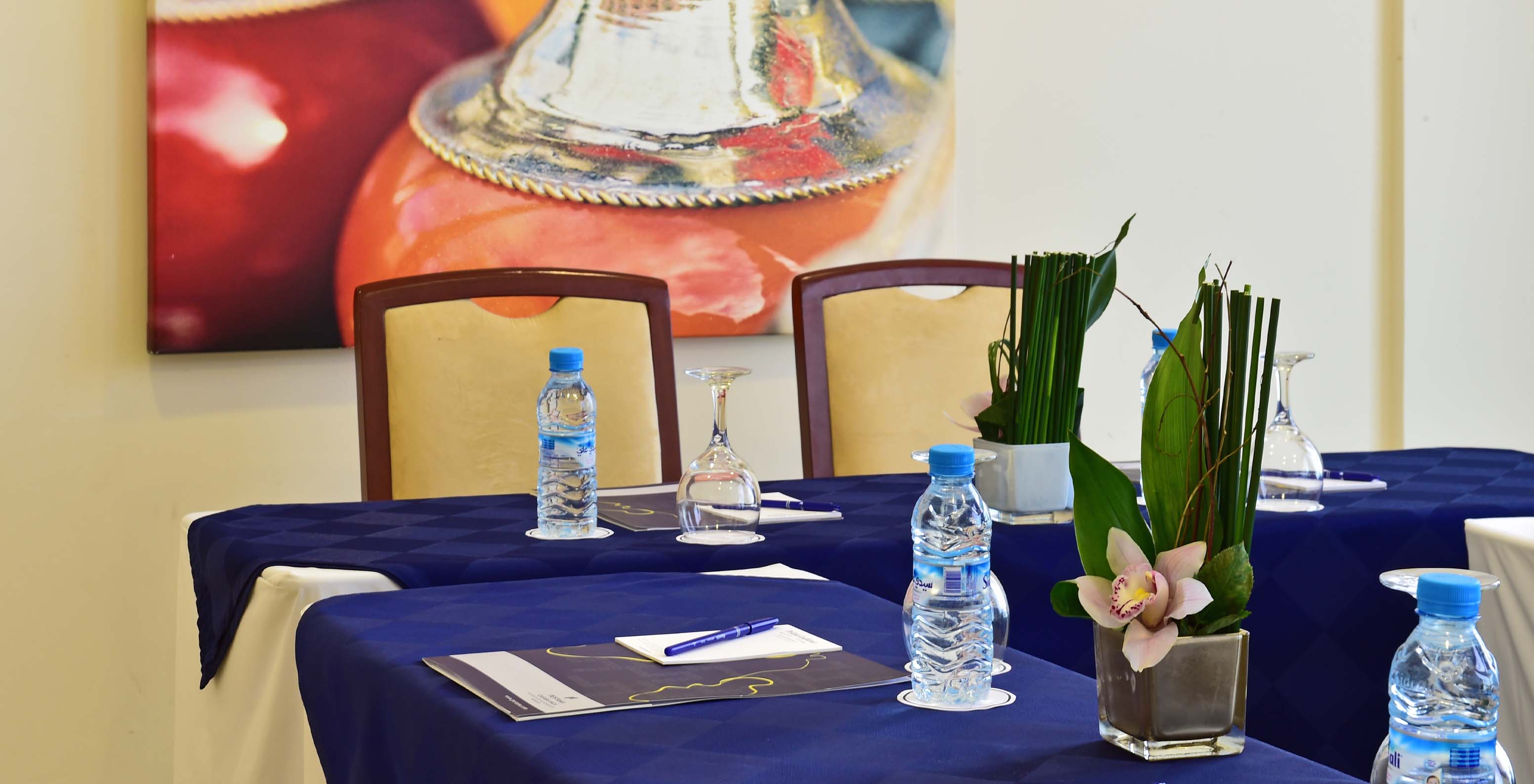 Hotel Pestana Casablanca mit zwei Konferenzräumen in Casablanca am Meer