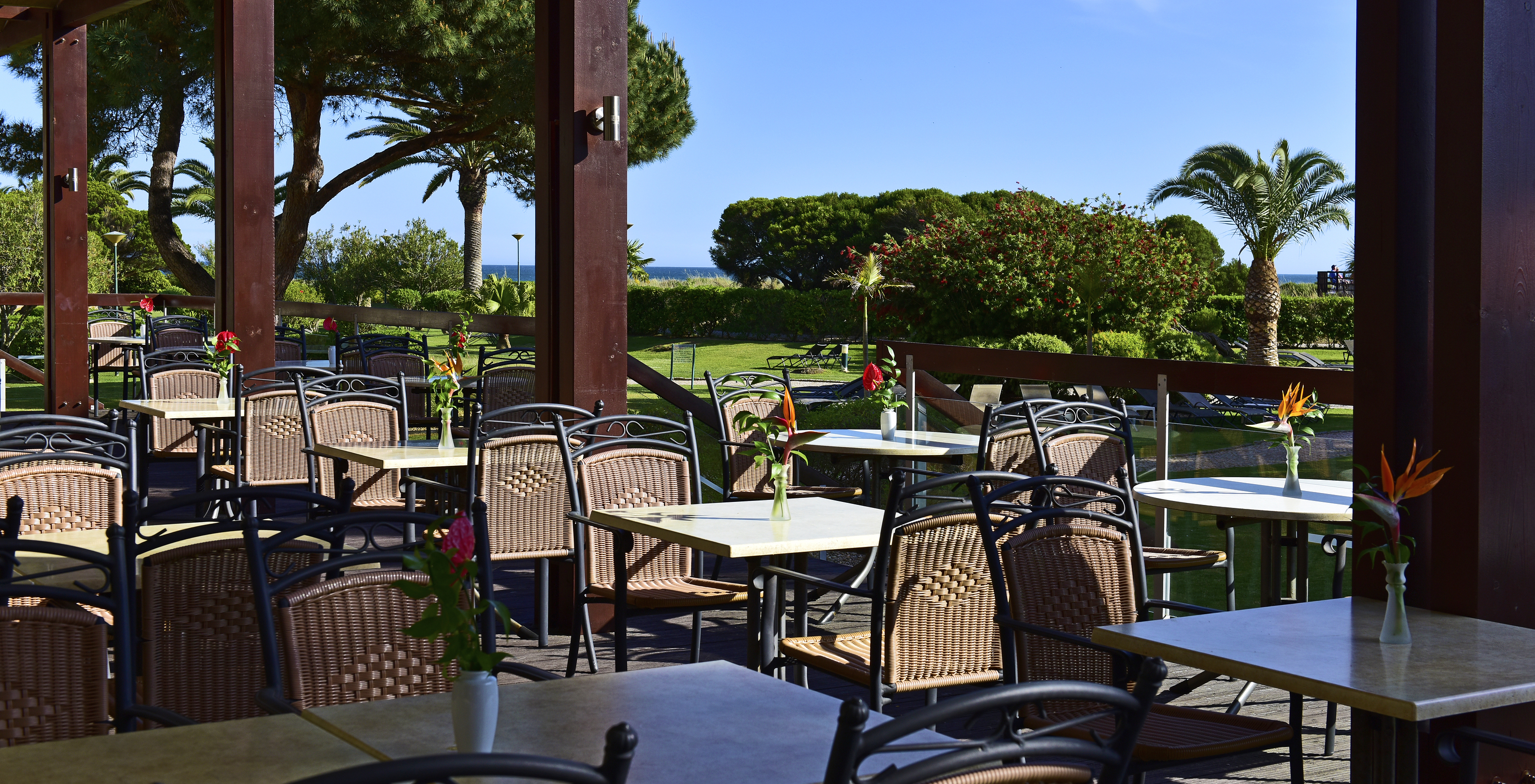 Das Restaurant Pavilhão do Rei, im 4-Sterne-Hotel im Algarve, bietet abwechslungsreiche Frühstücke für die ganze Familie