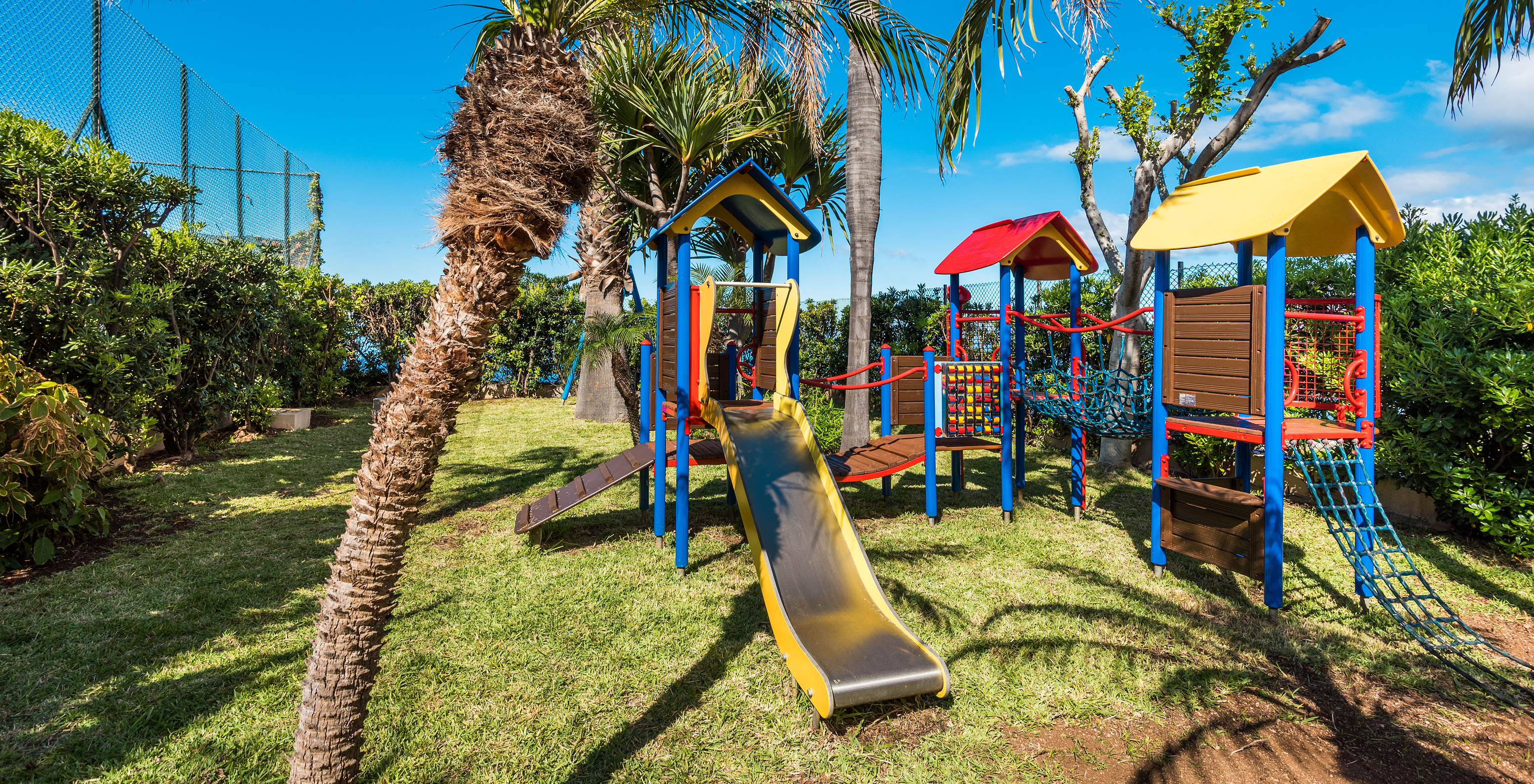 Pestana Royal All Inclusive, hotel near the beach, has a children's playground for kids to play