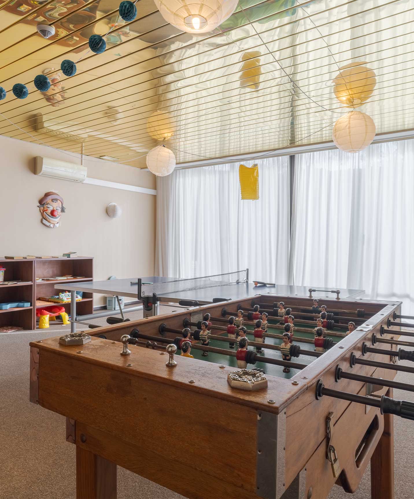 En el resort de 4 estrellas en San Miguel, puede disfrutar de una sala de juegos con mesa de futbolín y una mesa de ping-pong