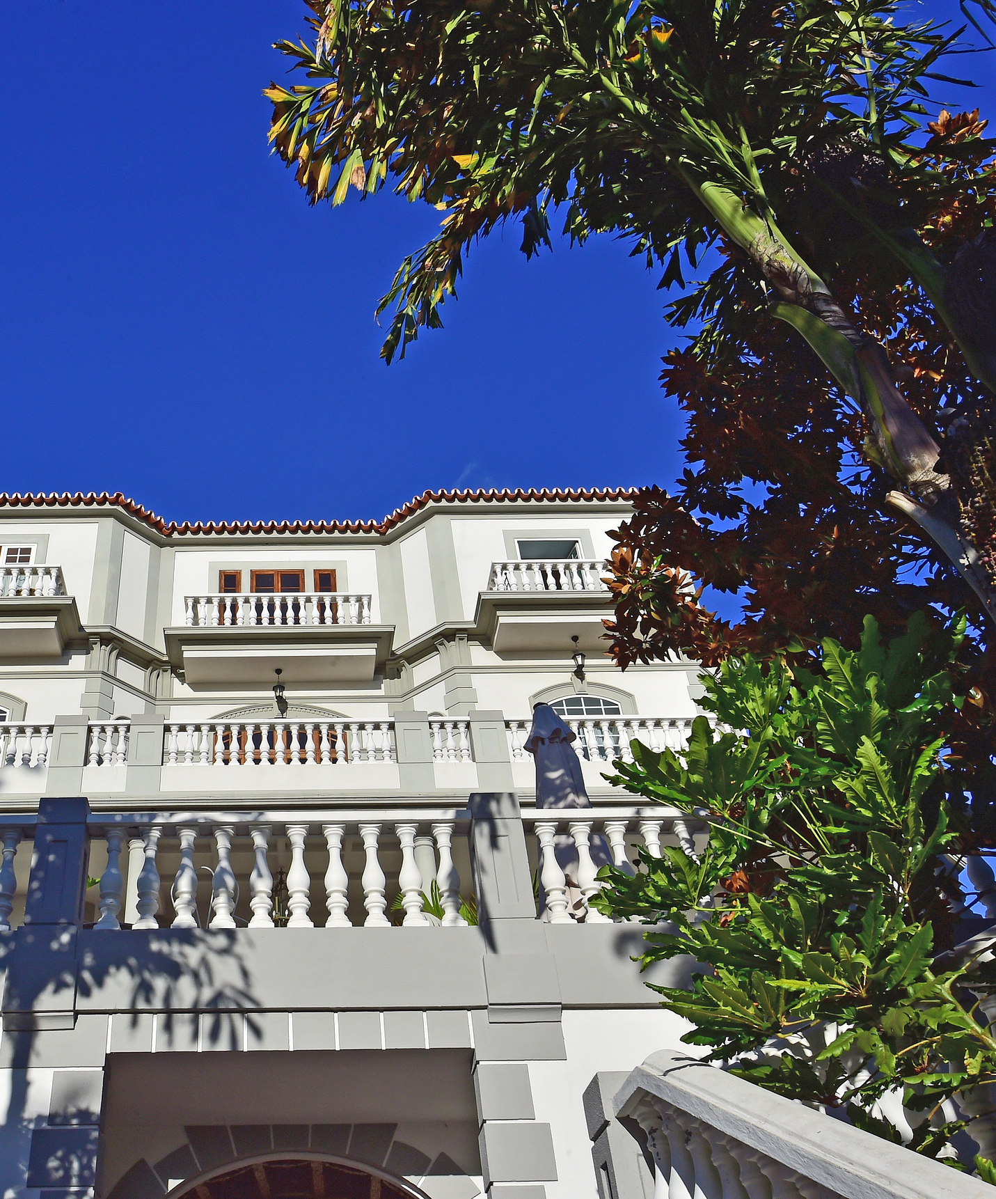 La quinta Miramar, con enormes balcones y jardines es ideal para hacer eventos en el hotel en Madeira cerca de la playa