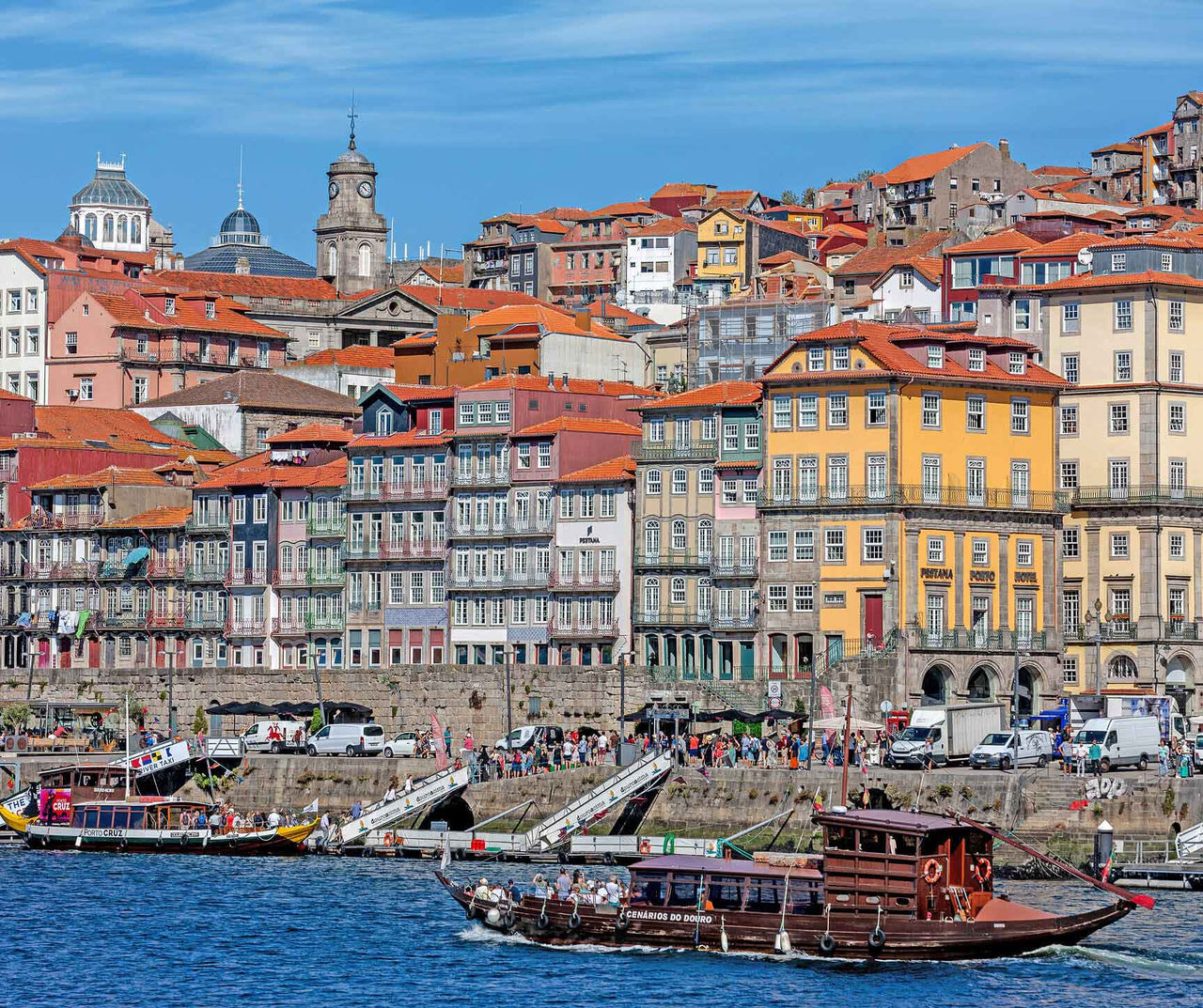 Ribeira of Porto Stay at a Pestana hotel in Porto and enjoy a stay by the Douro River with unique views over Ribeira